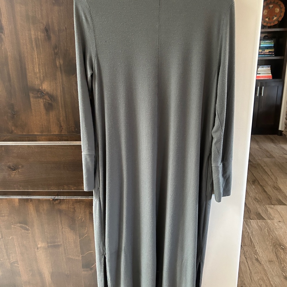 Soma Cool Nights + Days Long
Ribbed Nightwatch Olive Cardigan
47 inches long - Picture 4 of 6
